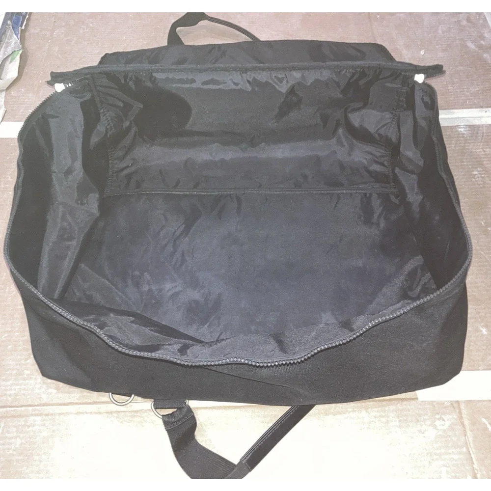 Harley Davidson Travel Duffel Bag Black Motorcycle Luggage Carry On 22”